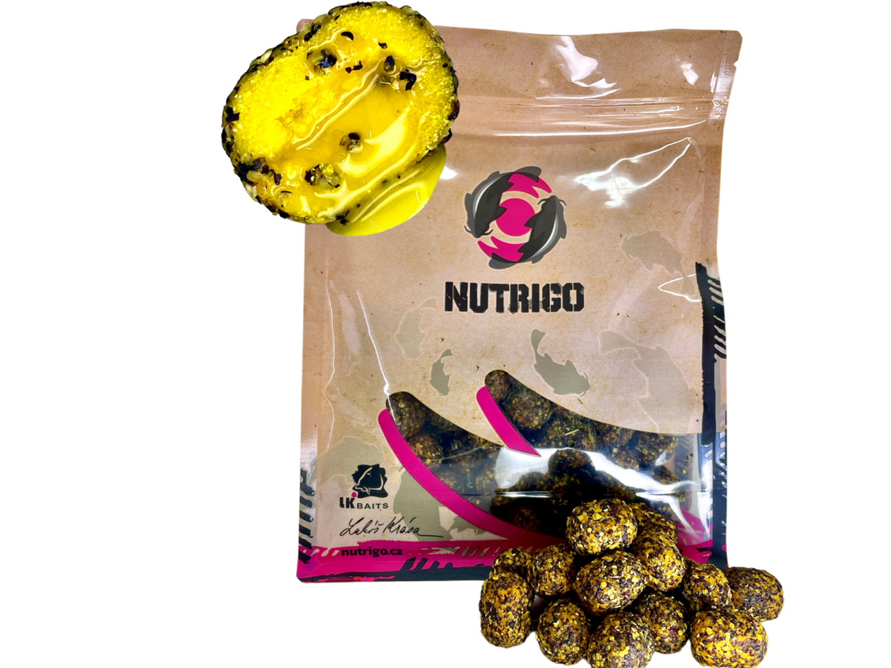 LK Baits Nutrigo FEED-EX Honey Rape 800g, 20 mm