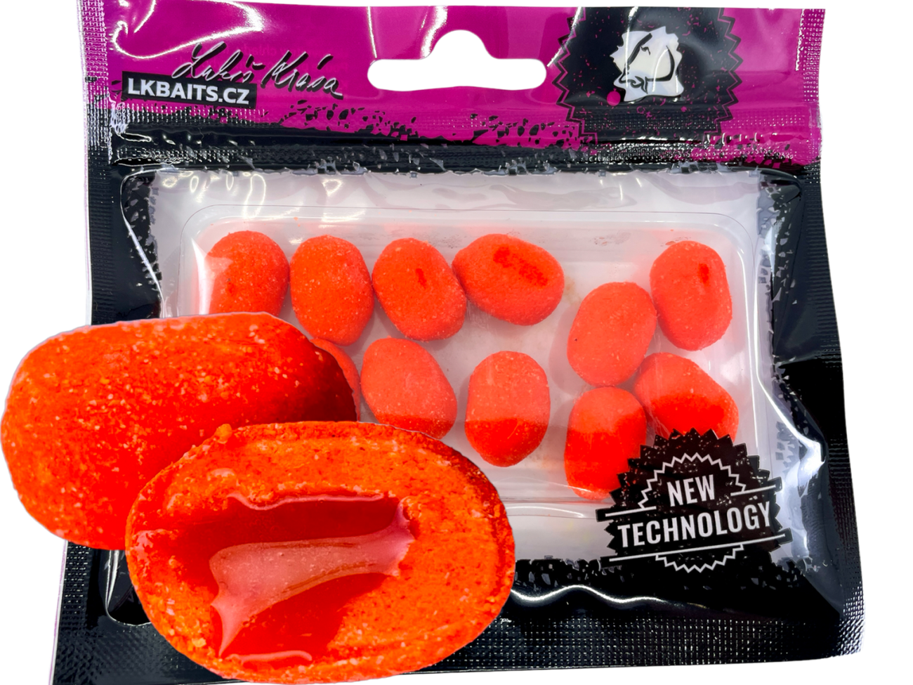 LK Baits Nutrigo Wafters Chilli/Mandarin 14mm 12 pz