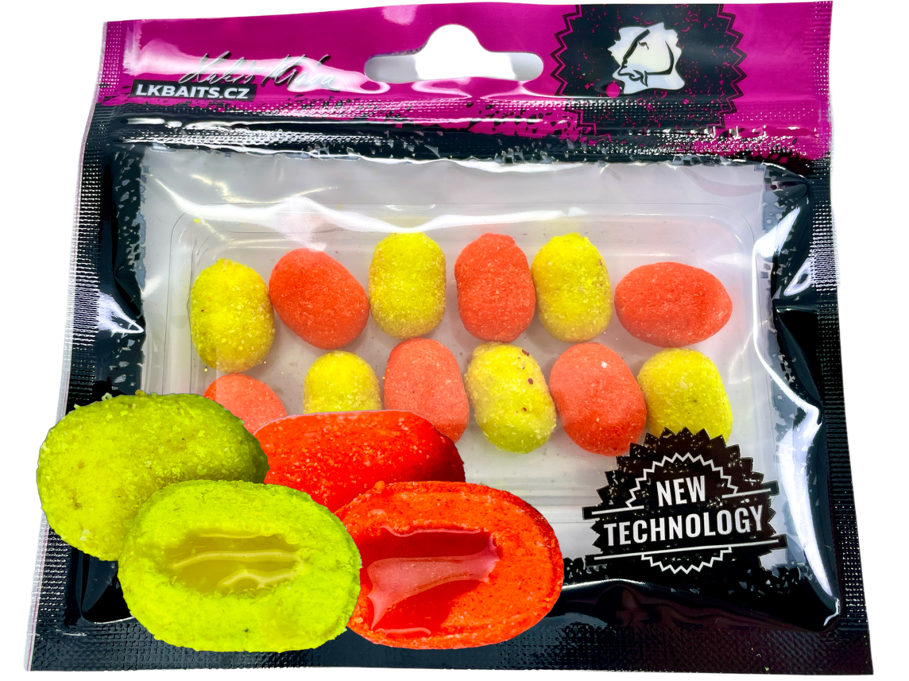 LK Baits Nutrigo Wafters Fruit Mix, 12 pezzi, 14mm