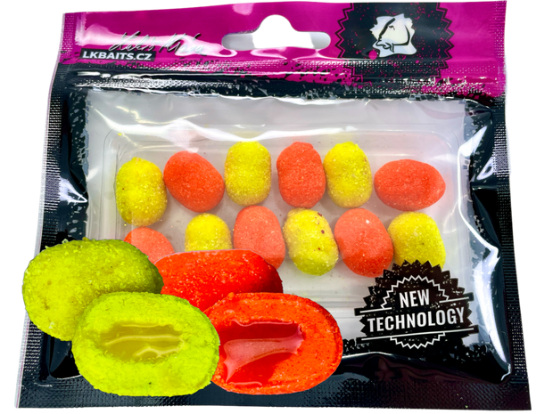LK Baits Nutrigo Wafters Fruit Mix, 12 pezzi, 14mm